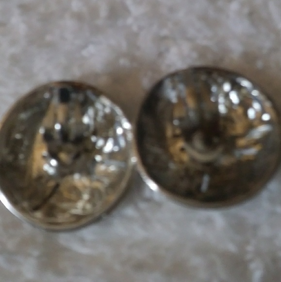 Sidney Carron Sterling Silver Plated Earrings - Picture 5 of 6